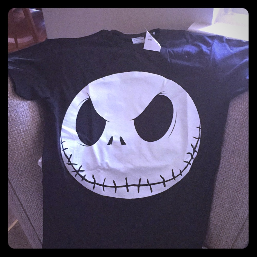 Jack Skelington face shirt! Never worn!!!
